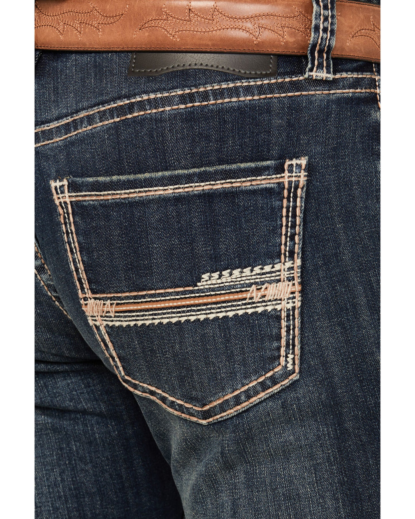 Rock & Roll: Denim Men’s Dark Vintage Wash Skinny Reflex Denim Jeans
