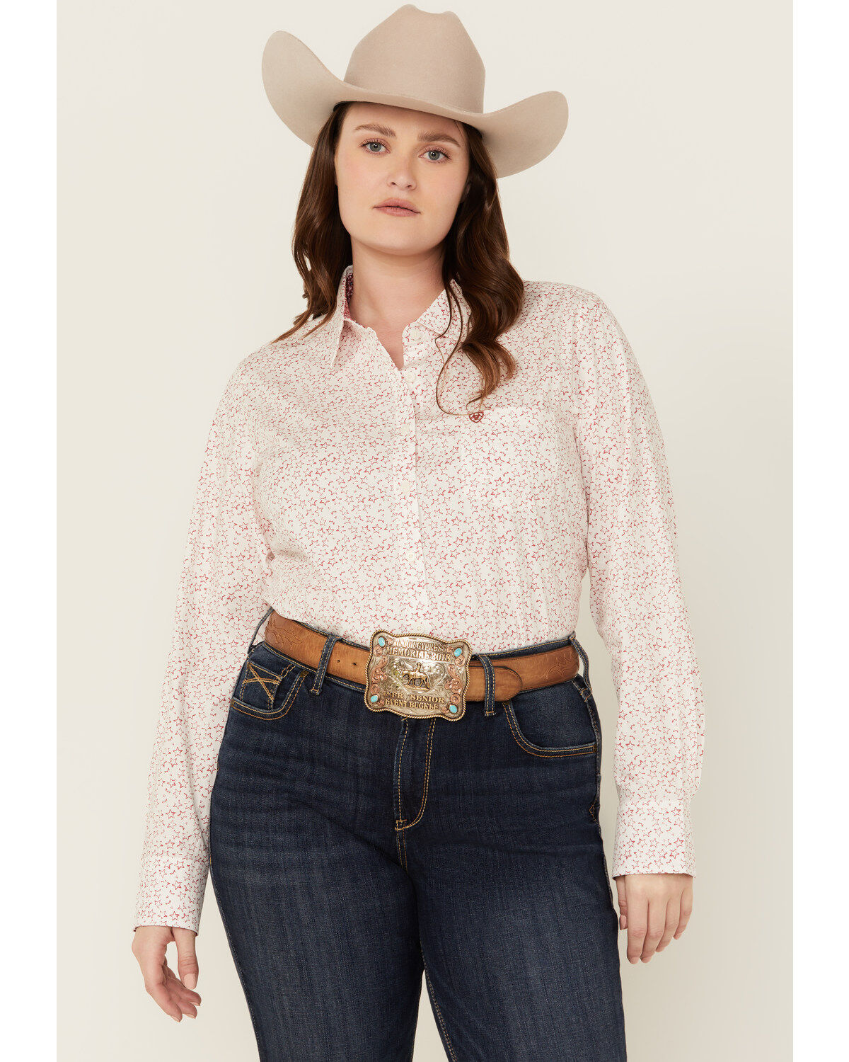 **FINAL SALE** Women's Ariat Kirby Stretch Star Print Shirt