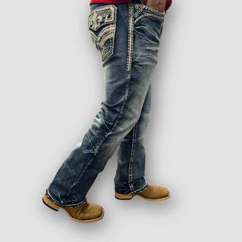 Men's Answer Me Straight Leg Denim (AM-2291)