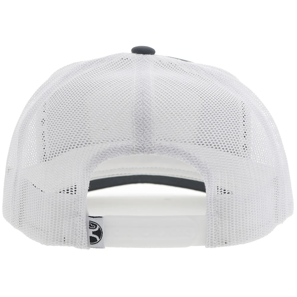 Hooey "Trip" Hooey Hat Charcoal/White w/Black/ Gold Patch