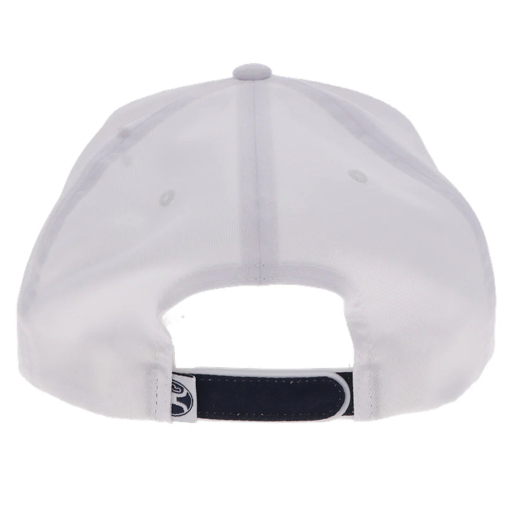 "Wild Ride" Hooey Hat White w/Navy Hooey Embroidered Logo