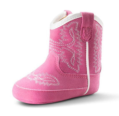 Ariat® Lil' Stompers Cassanova Hot Pink Booties