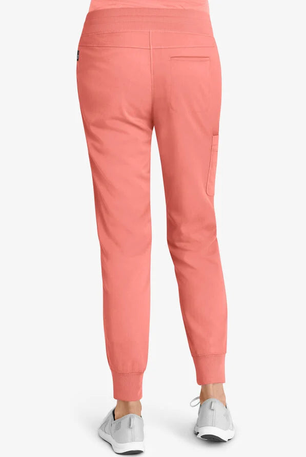 Eden 5-Pocket Mid-Rise Jogger Scrub Pant - Seasonal Colors