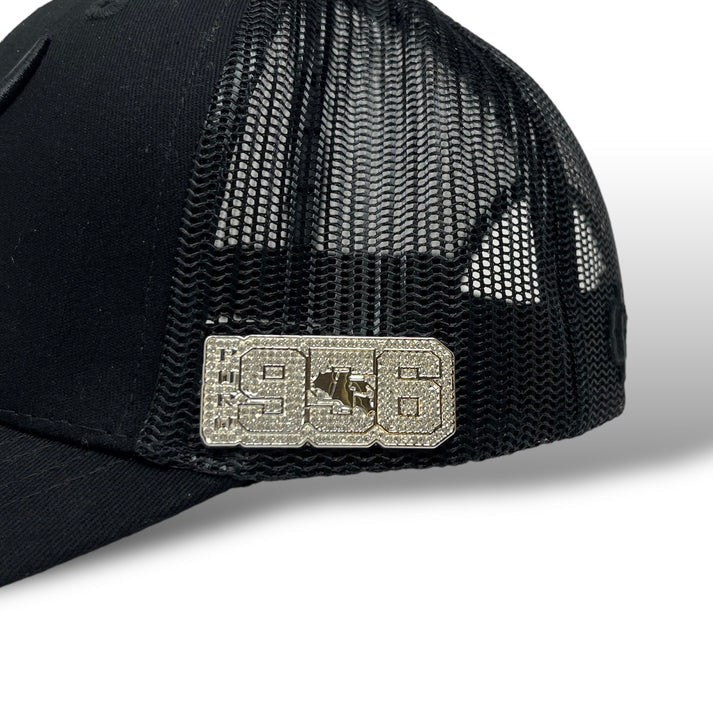 Iced Out PURO 956 Hat Pin - Silver