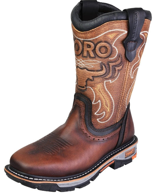 Toro Bravo Men's TRC1-STL Pull On Work Boots