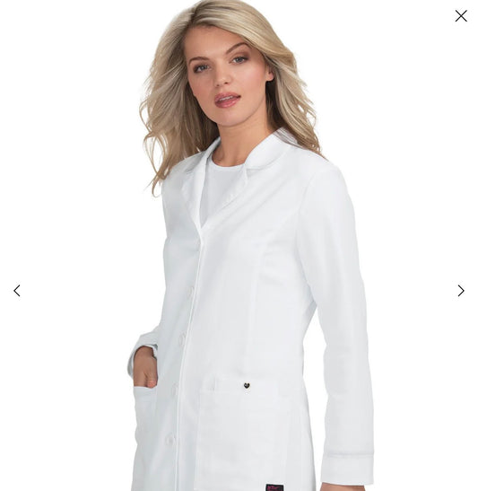 Marigold Lab Coat White