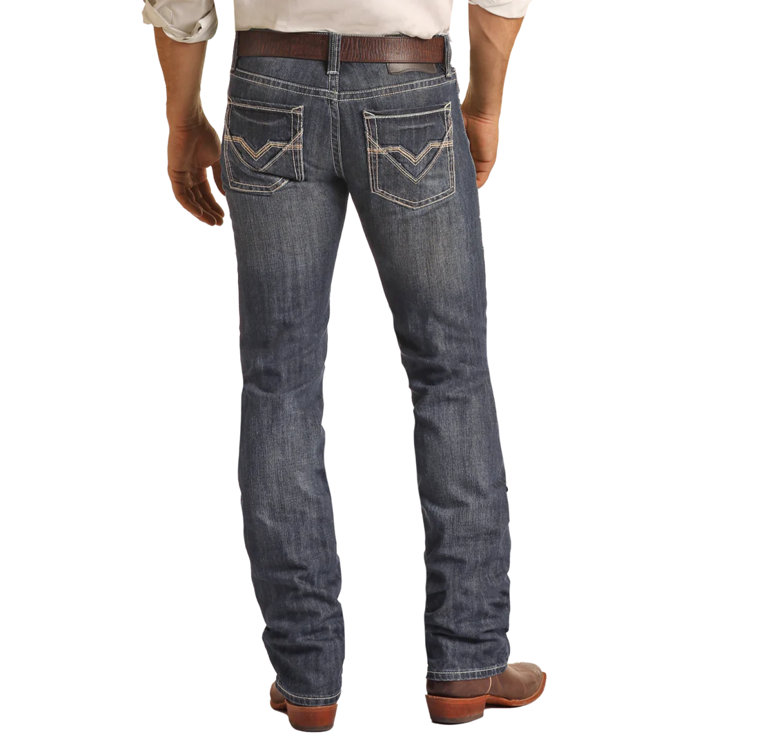 ROCK&ROLL Jean DNM PISTOL STACKABLE BOOT Regular Fit
