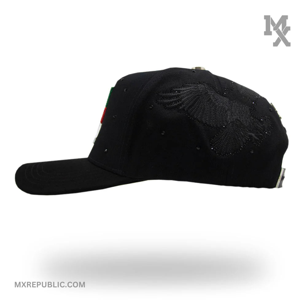 MX Republic Tricolor Mexican Eagle Deluxe - Premium Cap (Full Set)
