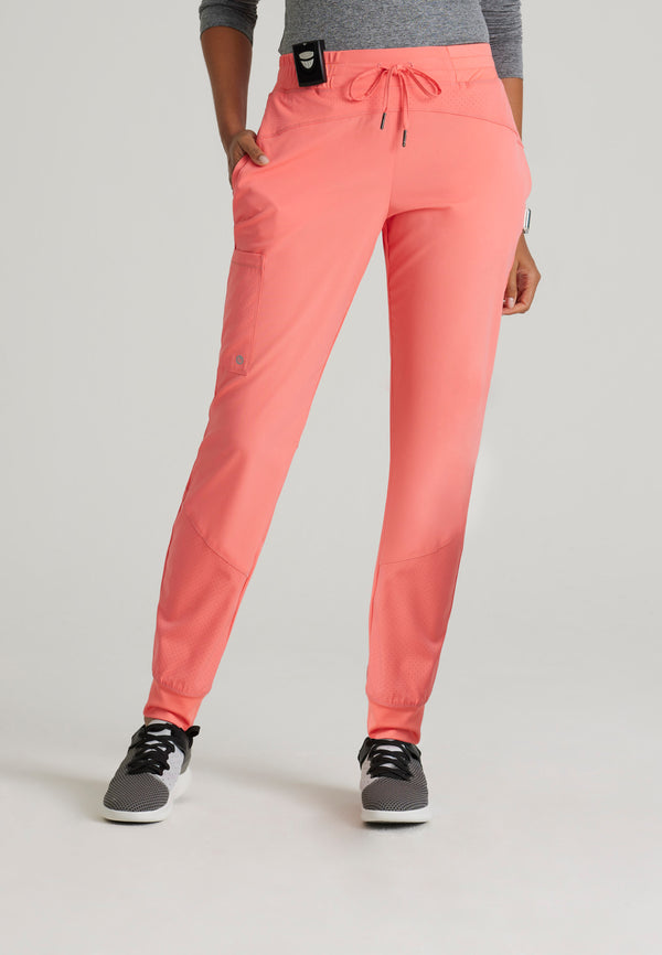 *FINAL SALE* Boost 3-Pocket Mid-Rise Jogger Scrub Pant - Seasonal Colors