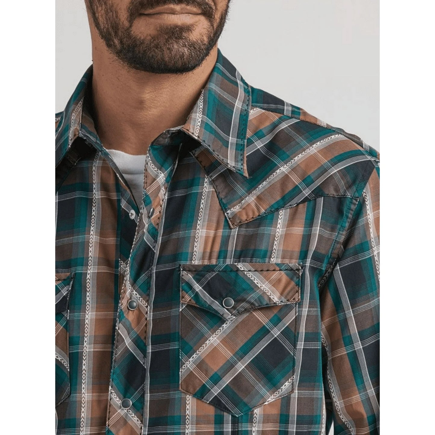 Wrangler Men's Plaid Shirt