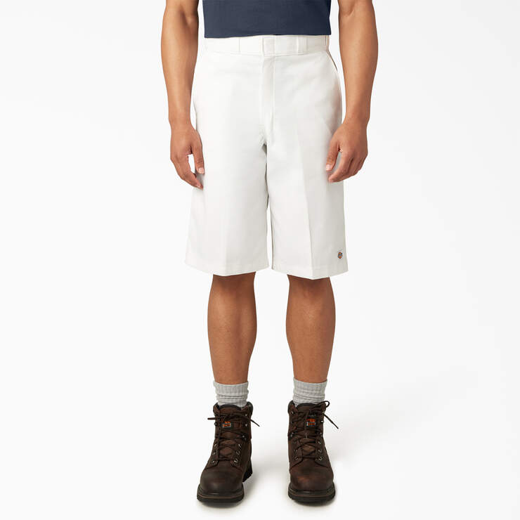 Dickies Loose Fit Flat Front Work Shorts, 13"