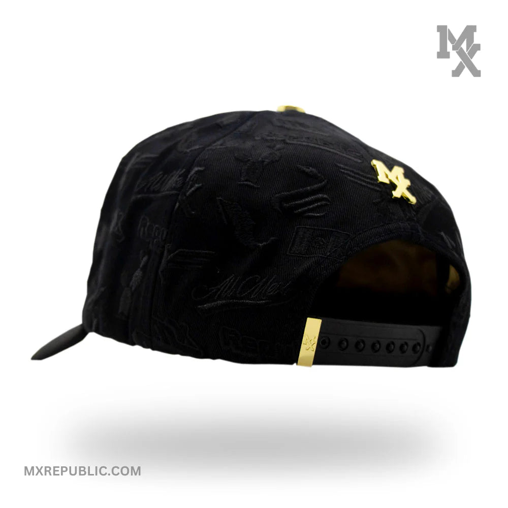 MX Republic MX Gold Black Diamonds Deluxe - Premium Cap (Full Set)