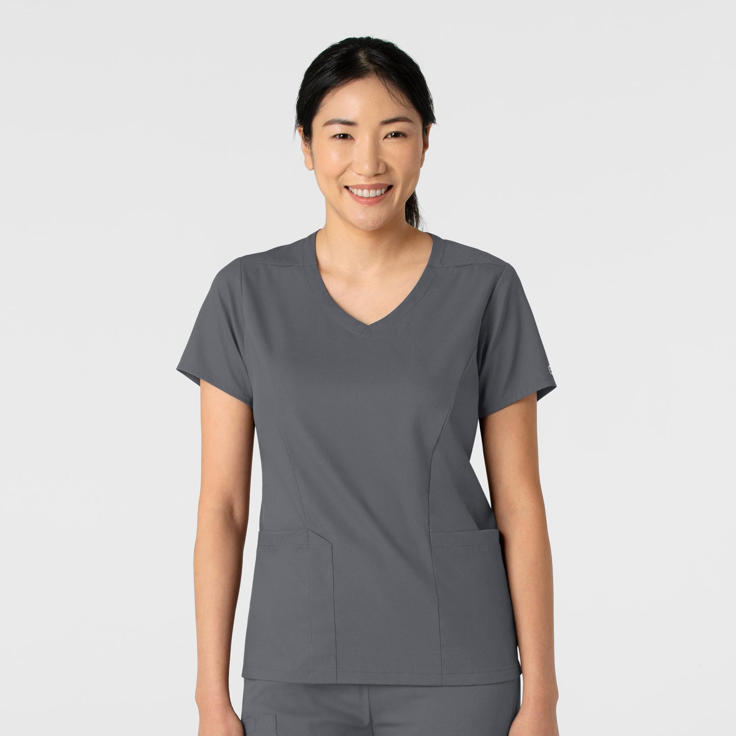Boundless Women's 2-Pocket V-Neck Scrub Top