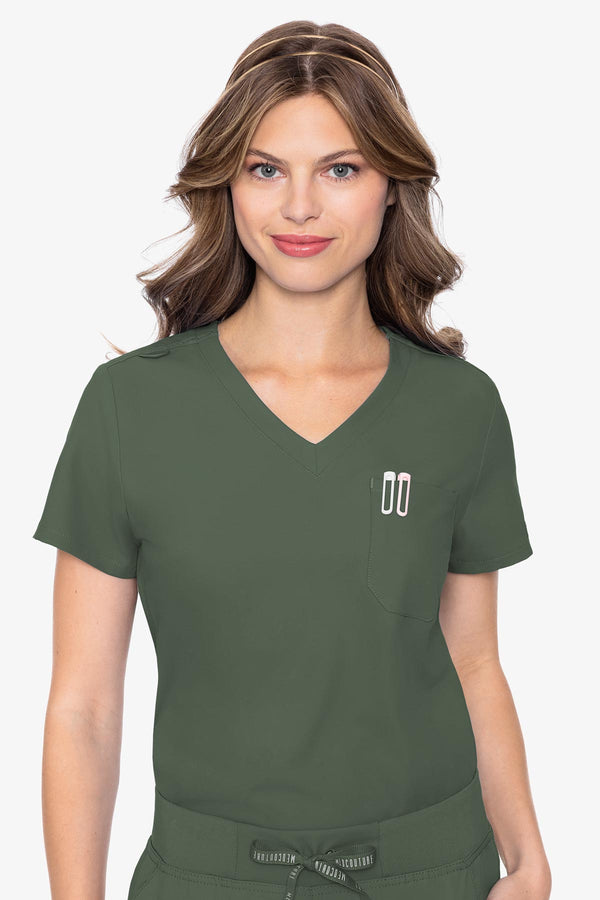 Med Couture Insight One Pocket Top