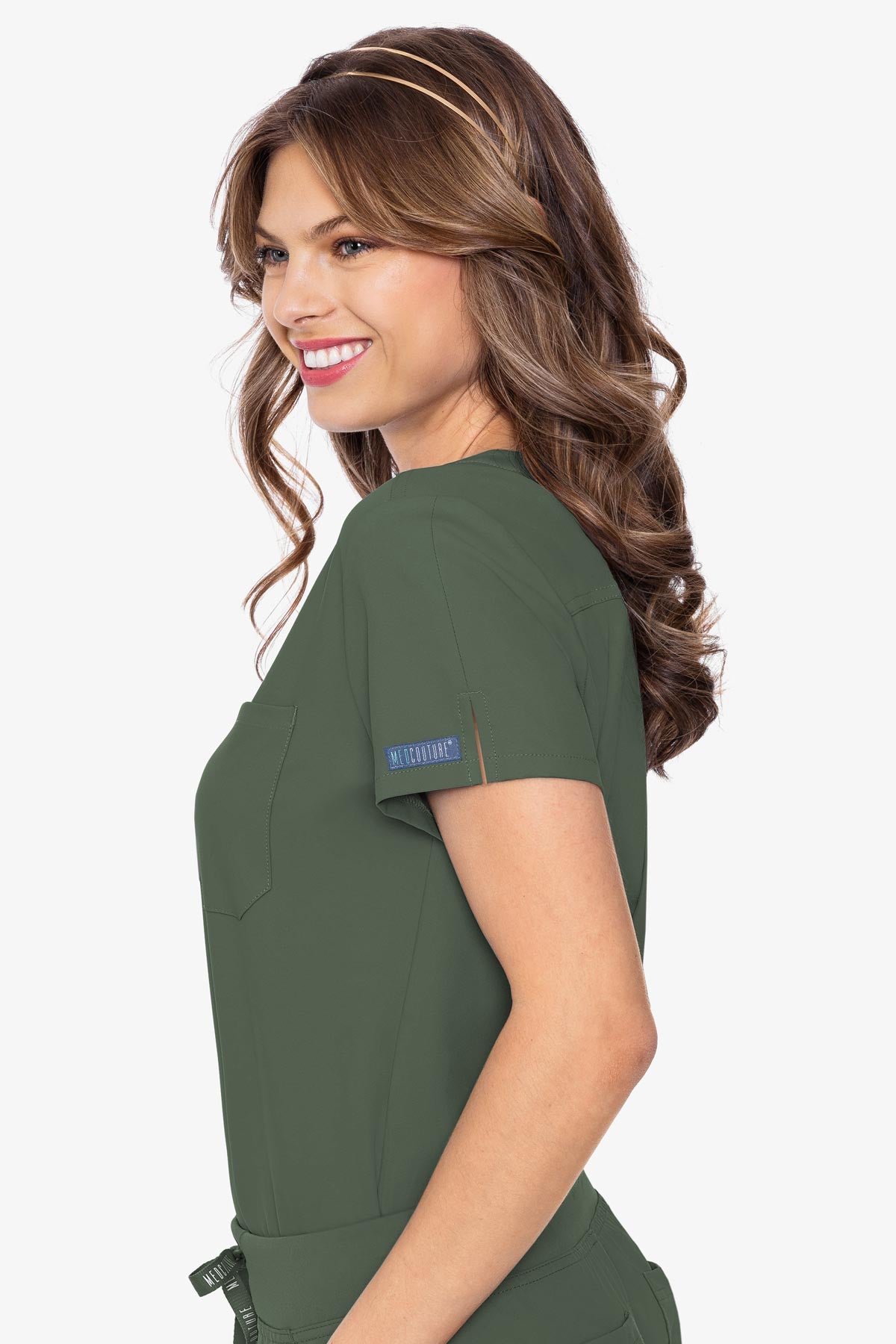 MedCouture Insight One Pocket Top