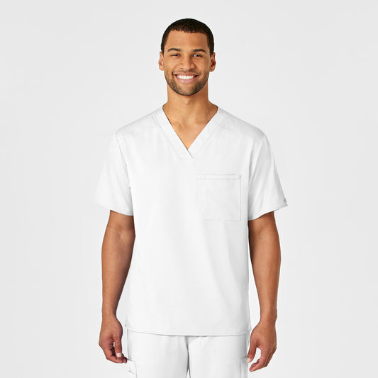PRO Men's V-Neck Scrub Top