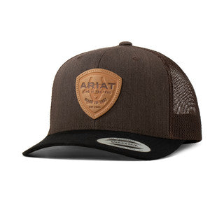 Ariat Western Cap Baseball Cap Logo Patch Brown