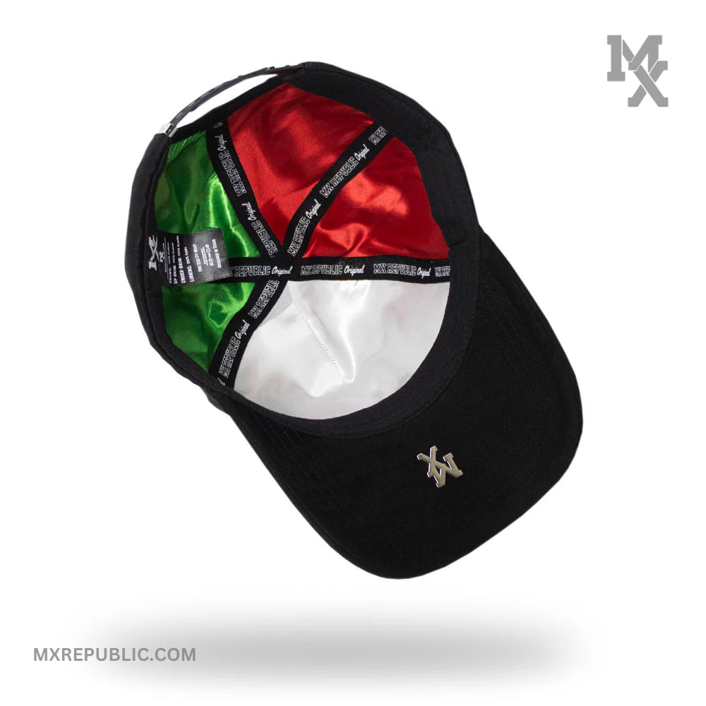 MX Republic Tricolor Mexican Eagle Deluxe - Premium Cap (Full Set)