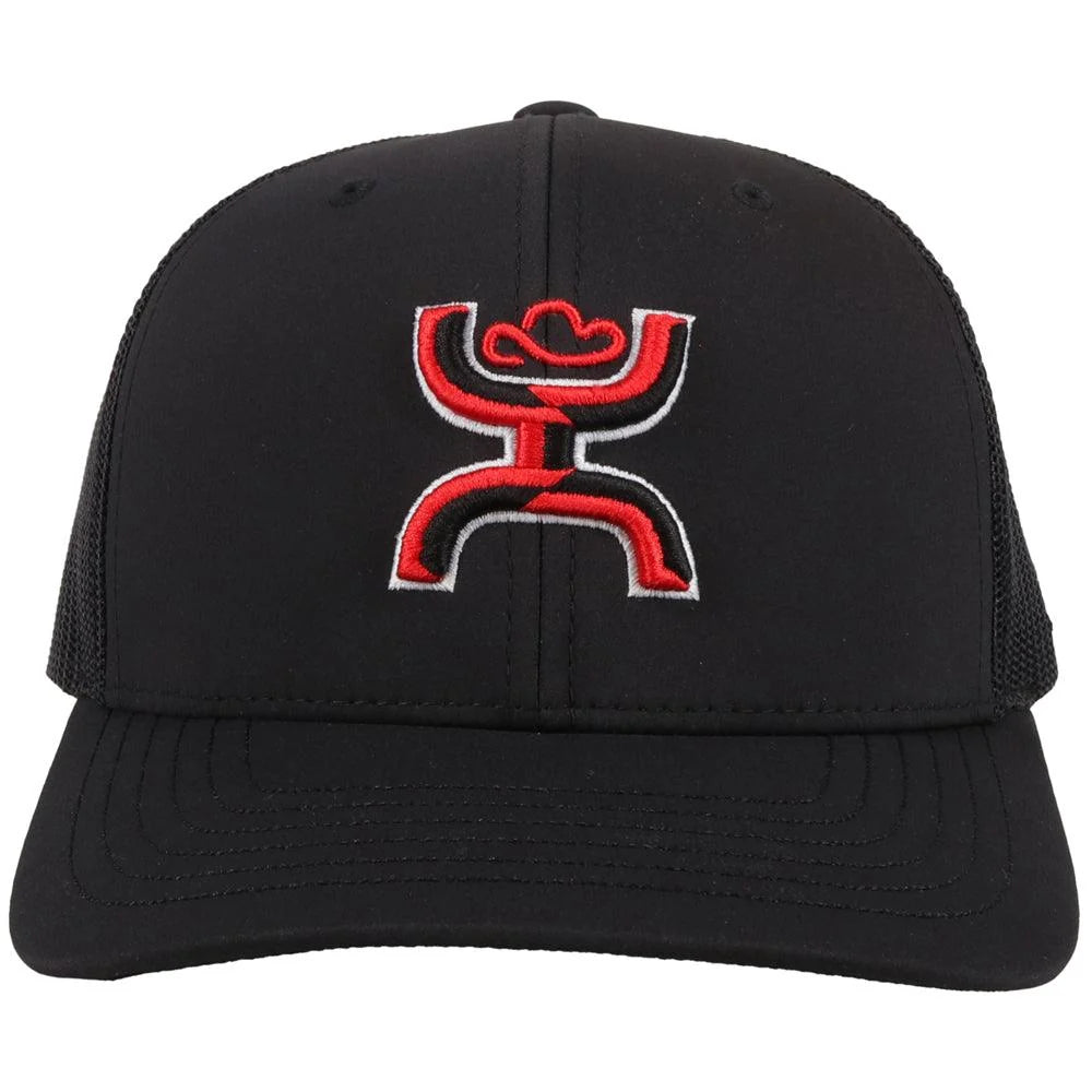 Hooey Black Texas Tech Hat w/ Hooey Logo