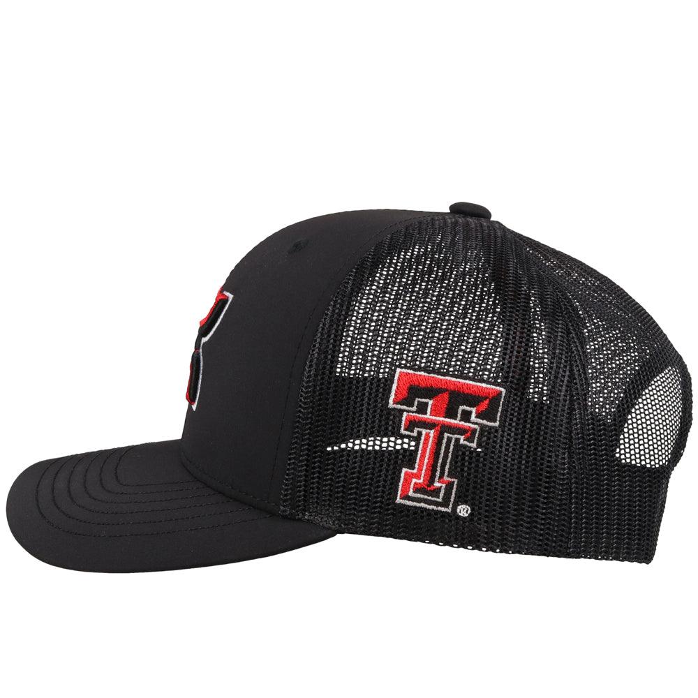 Hooey Black Texas Tech Hat w/ Hooey Logo