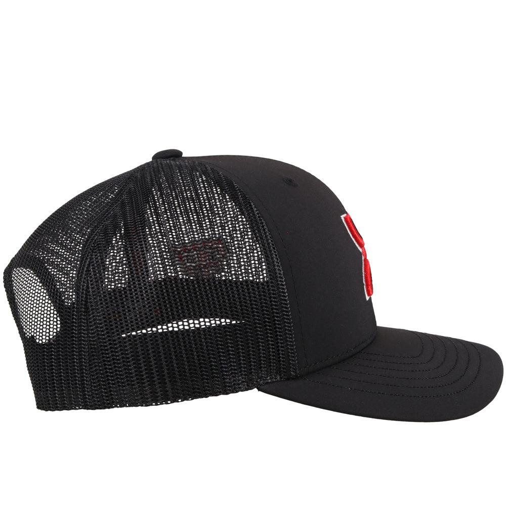 Hooey Black Texas Tech Hat w/ Hooey Logo