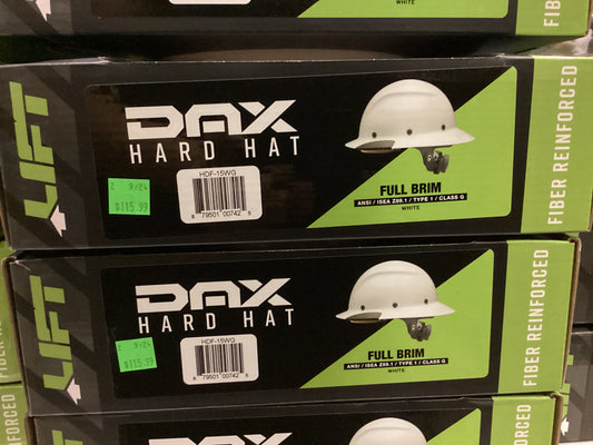 LIFT FB Fiber Reinforced Hard Hat WHT