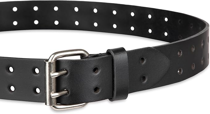 Dickies Men's Double Prong Leather Work Belt