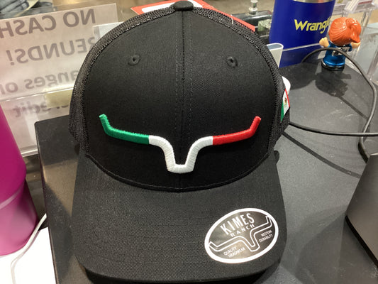 KIMES RANCH SEMANA TRUCKER BLK CAP