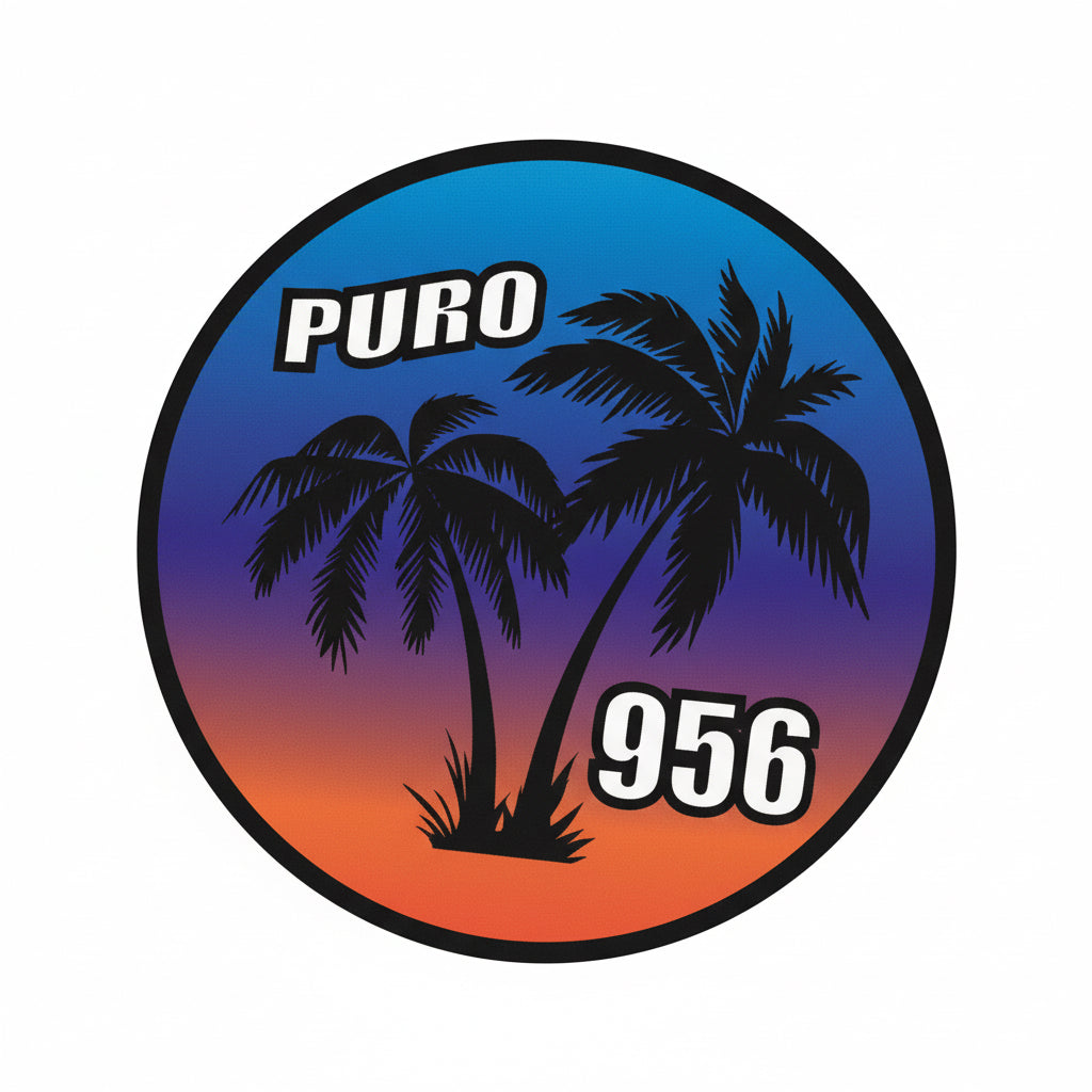 Puro 956 Circle Gradient Sticker
