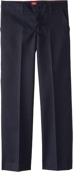 Dickies Girls Flat Front Classic Fit Pants