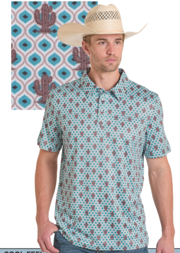 PANHANDLE SLIM NOVELTY CACTUS - TURQUOISE