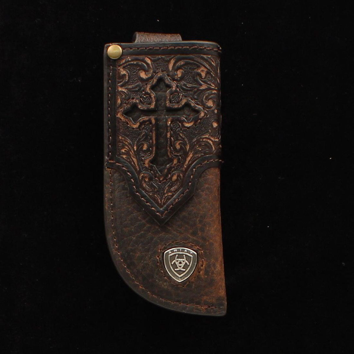 Ariat Knife sheath Brown Cross