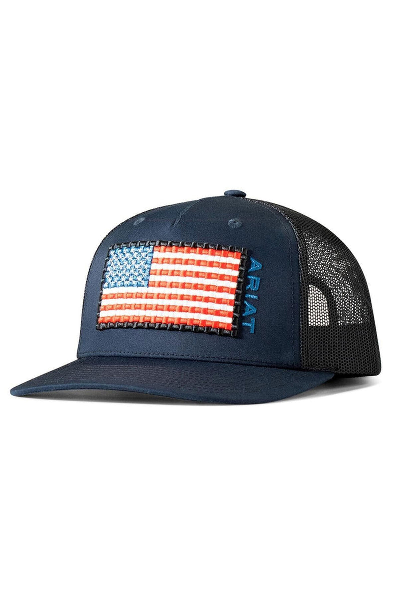Ariat EMB USA Flag Nav Cap