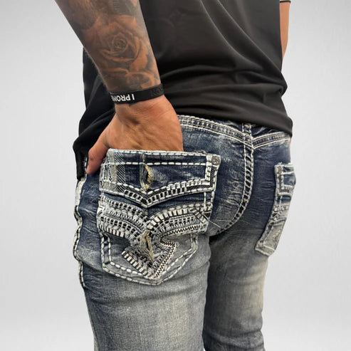 Men's Answer Me Straight Leg Denim