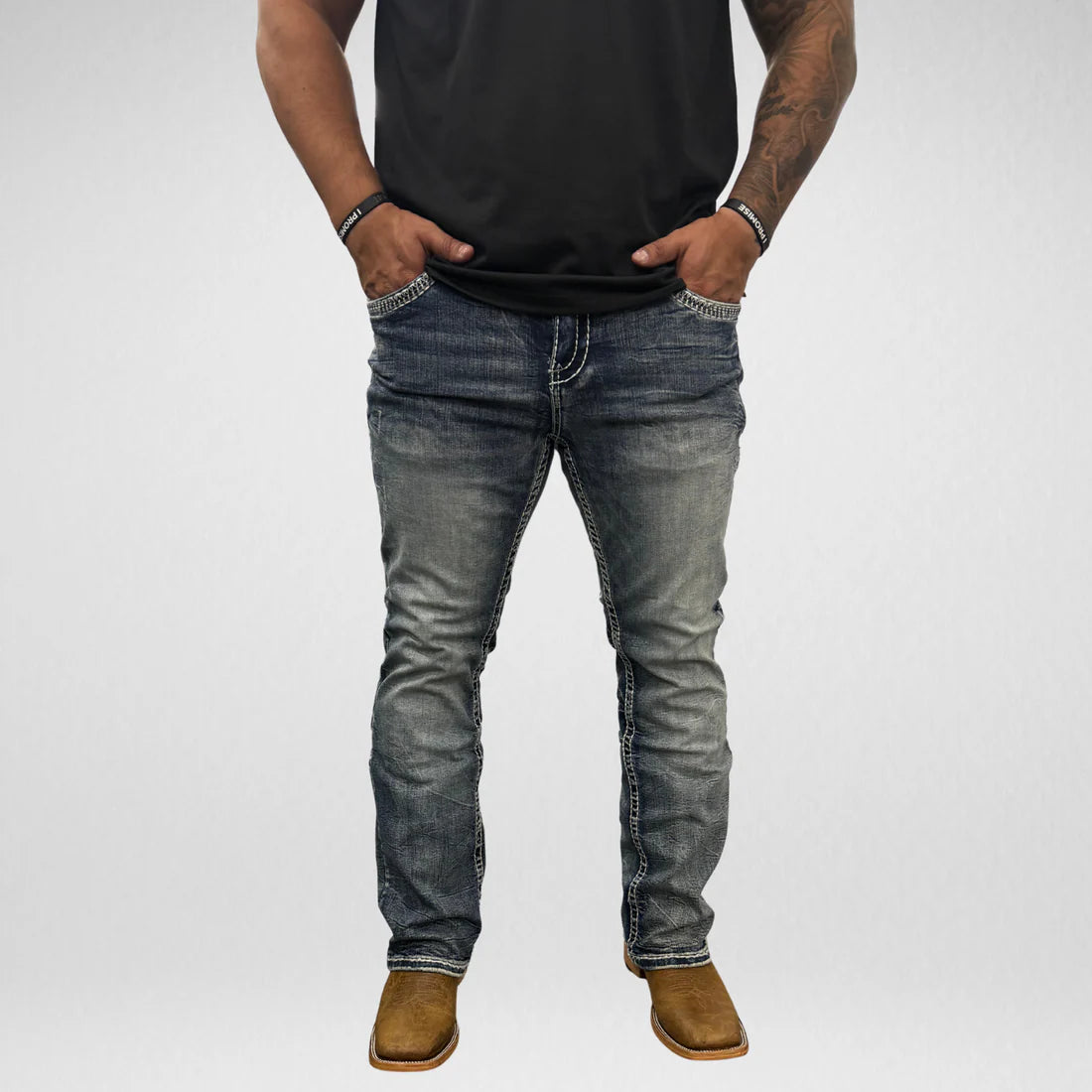 Men's Answer Me Straight Leg Denim