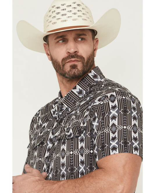 Rock&Roll Aztec printed Tek Shirt