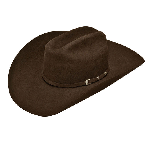 Ariat 2X Wool Chocolate Double Sombrero