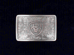 Ariat Antique Silver Rectangle Buckle