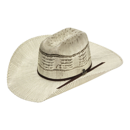 Ariat Bangora Ivory/Brown 2 Cord Chocolate Band Maverick