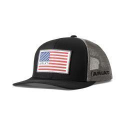 Ariat US Flag Black Cap