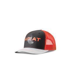Ariat Bucking Bronco BL/RD Cap