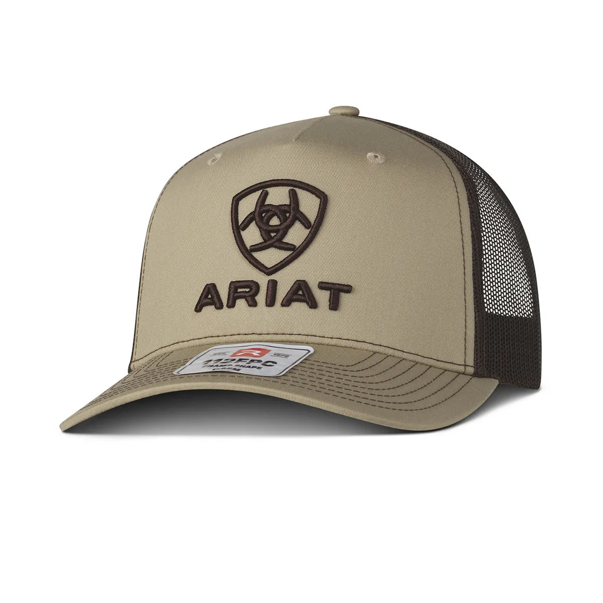 Ariat Mens Cap Snap Back Tan