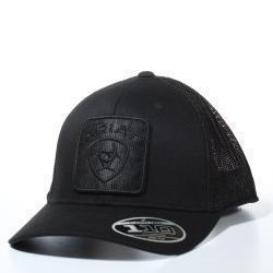 ARIAT BLK LOGO SNAPBACK CAP