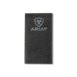Ariat Rodeo Wallet Bull Hide Black