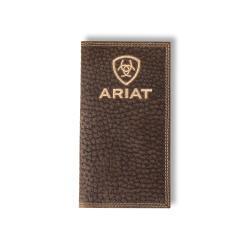 Ariat Rodeo Wallet Bull Hide Brown
