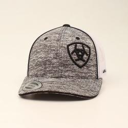 ARIAT YOUTH GRY/BLK CAP