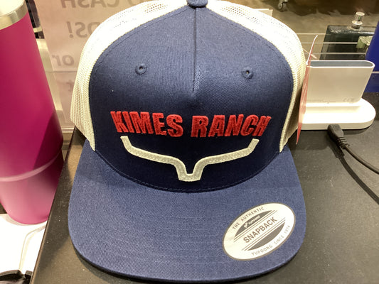 KIMES RANCH FLATLANDS TRUCKER (NAVY)