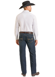 Rock&Roll Revolver Straight Barb Stitch Jean