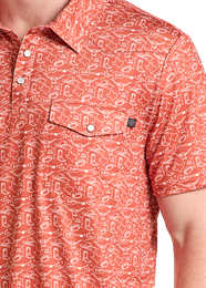 Rock & Roll  College Game Day Print Polo
