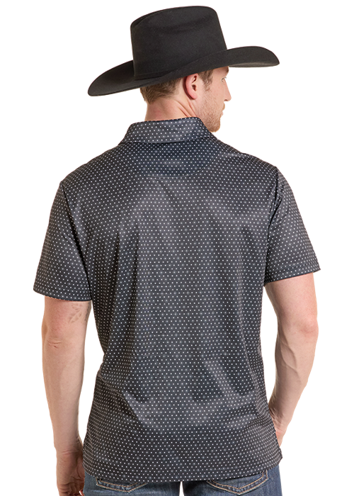 Rock & Roll Geo AllOver Printed Polo